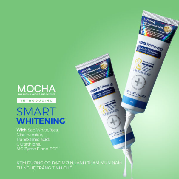 KEM GIẢM THÂM SẸO SMART WHITENING MOCHA TUÝP 20GR